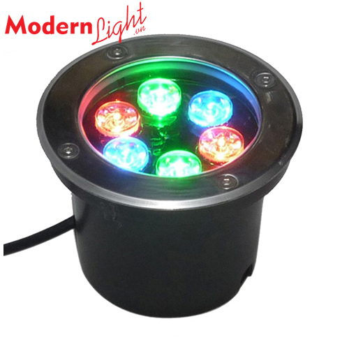 Đèn âm đất LED 6W RGB MaxLight ML-LED-06-RGB