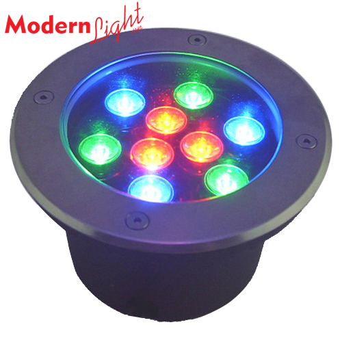 Đèn âm đất LED 9W RGB MaxLight ML-LED-09-RGB