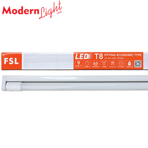 Đèn tuýp LED T8 FSL 9W 0,6m T8-9W-YT